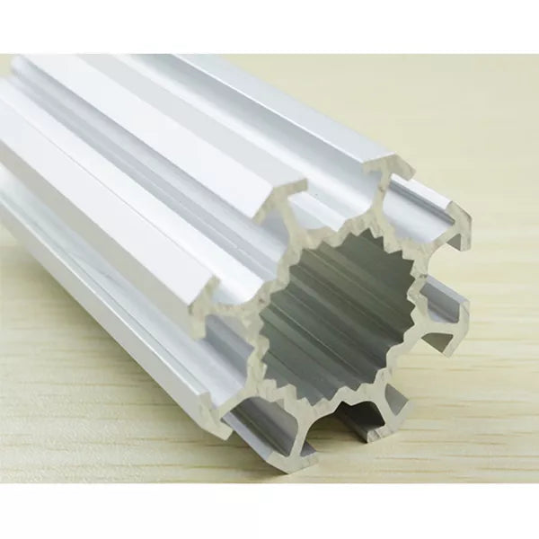 High Performance Aluminum Upright Extrusion Profiles Compatible With Octanorm Systems