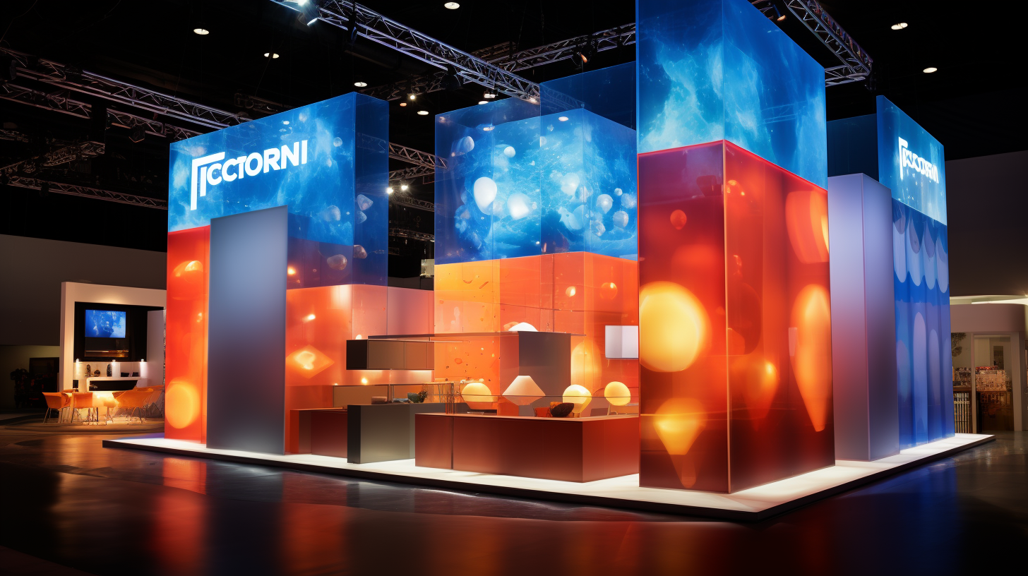 Stand Out in Entertainment Expo and Media Trade Fair with SEG modular light box displays of booth solutions