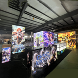 Creative Luminars High Quality Hybrid Type Exhibition Booth Design For Anime Expo