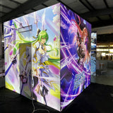 Creative Luminars High Quality Hybrid Type Exhibition Booth Design For Anime Expo