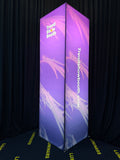 Portable Backlit Tower with Full SEG Fabric Graphics
