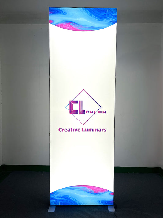 1x3m Backlit SEG Portable Lightbox Show Displays Creative Luminars New Innovation