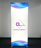 Creative Luminars 1x2.5m Backlit SEG Portable Trade Show Display With Printed Graphics