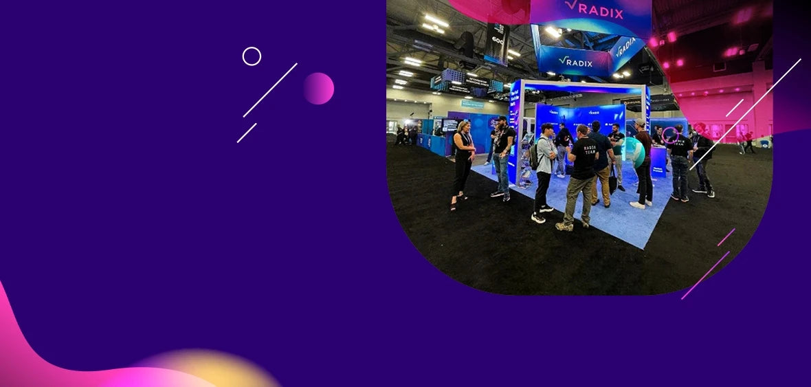 ISLAND TYPE trade show booth