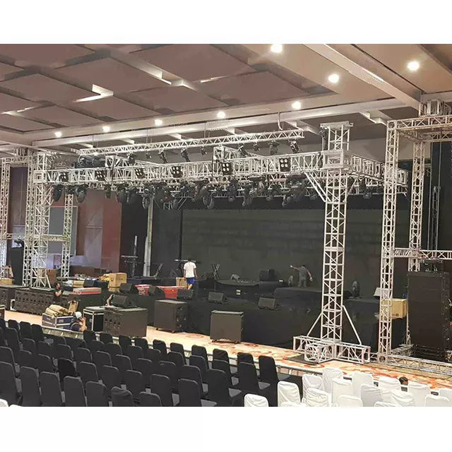 Indoor Heavy-duty Aluminum Box Truss Structure with Led Truss