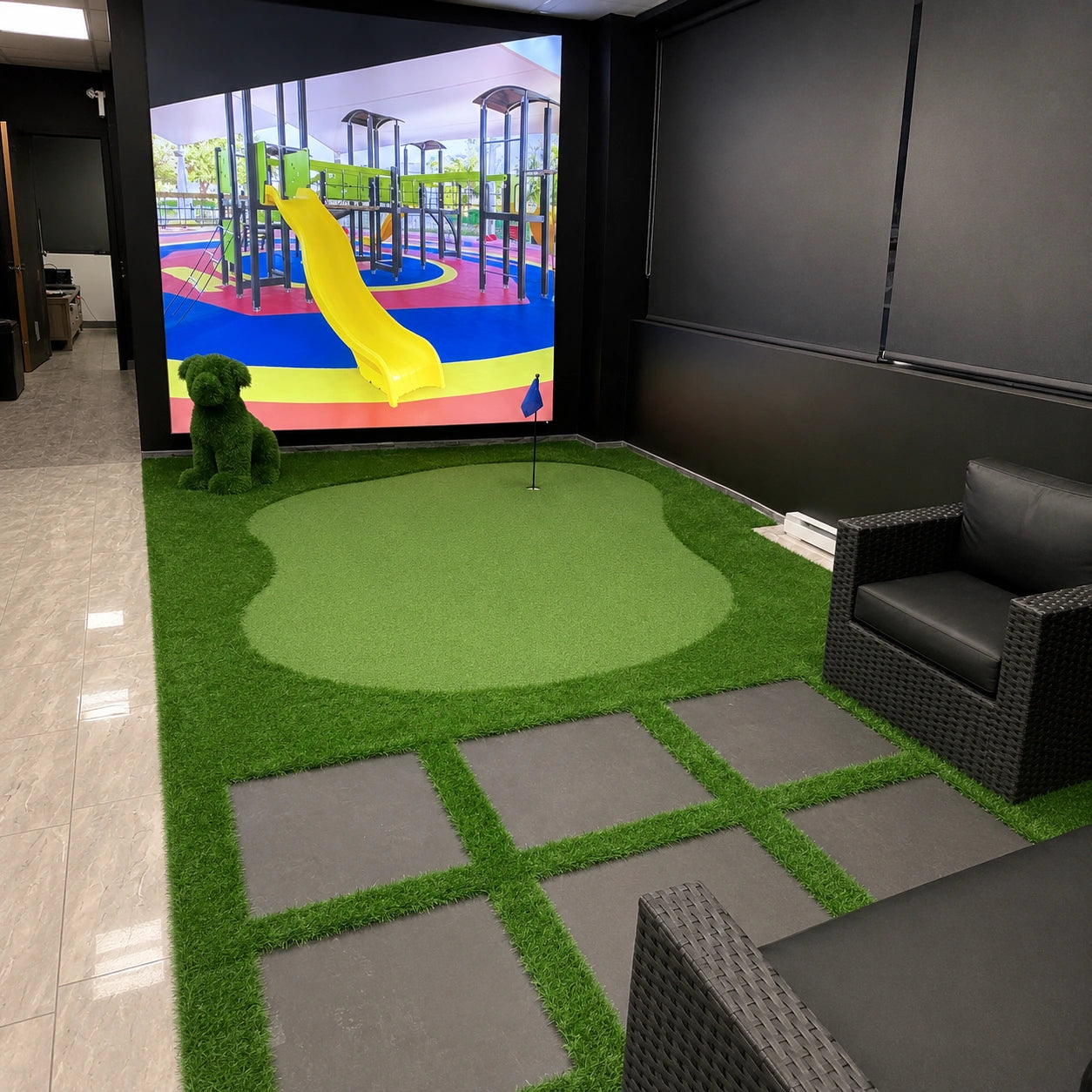 Artificial Grass Expo Flooring for Outdoor & Pet Products Trade Shows