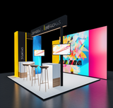 Elevating Food & Beverage Fairs with Sophisticated Customized Trade Show Aluminum Displays