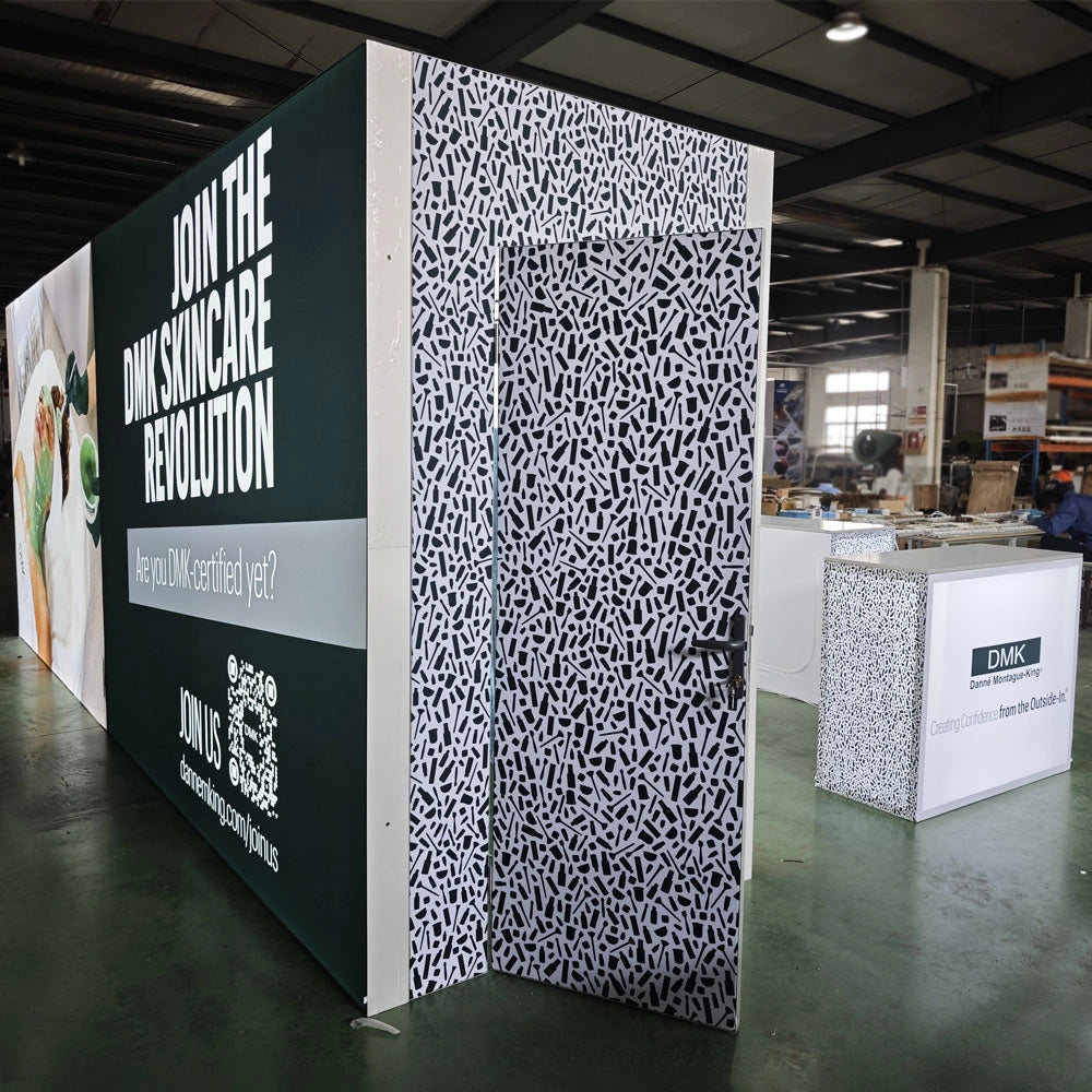 Tailored Modular Backlit Hanging Sign For Beauty and Cosmetic Shows