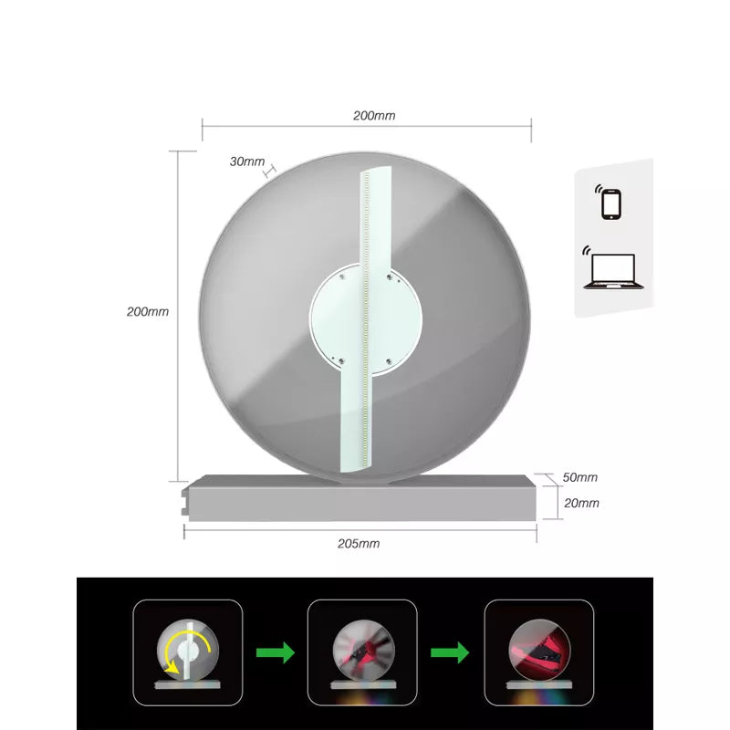 Ultimate Changeable 3D Holographic LED Fan Screen Display | Led  Advertising Sign