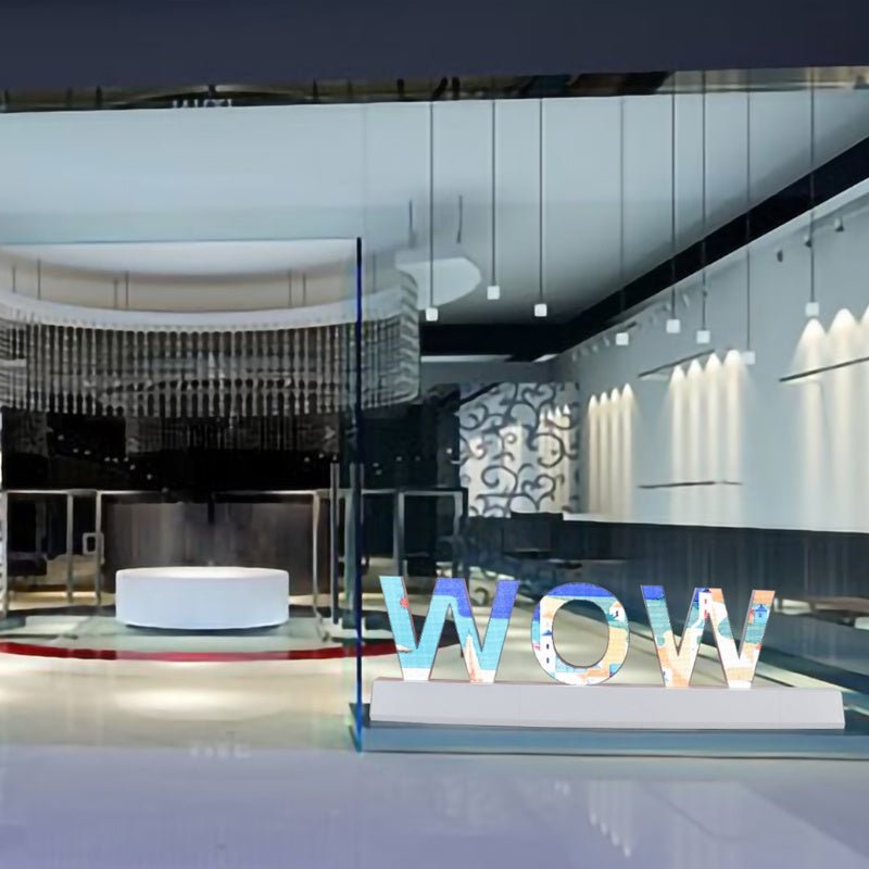 Customized 3D LED Screen Letter Sign Display for Exhibition & Event