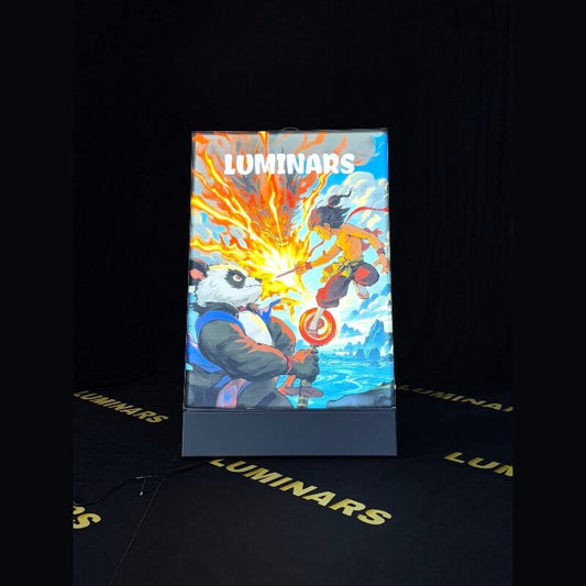Luminars Double Sides Lighting A Type Poster stand