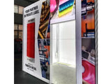 Creative Luminars Exclusive Trade Show Booth Type Closet with A Lockable Door