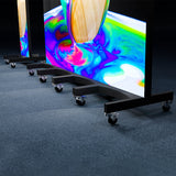 Mobile Foldable Poster Screens Portable Seamless Splicing LED Display Video Wall
