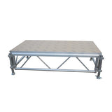 Modular Aluminium Stage 4x8 for Outdoor Events – Strong & Adjustable