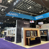 Non-illuminated Rectangular Ring Hanging Banner Sign For KBIS Las Vegas