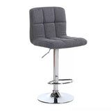 Fashion Gas Lift High Bar Stool Padded Chair