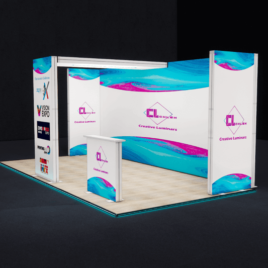 Portable and Easy to Set Up 10x20 LED Frame Exhibition Display