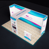 Portable and Easy to Set Up 10x20 LED Frame Exhibition Display