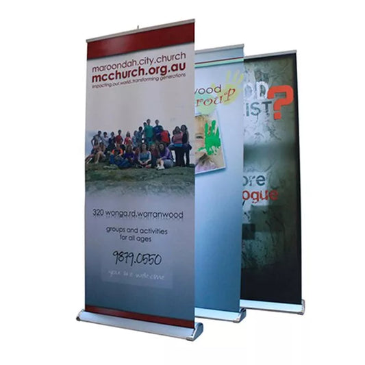 China Custom Roll Up Banner Stand Printing Service