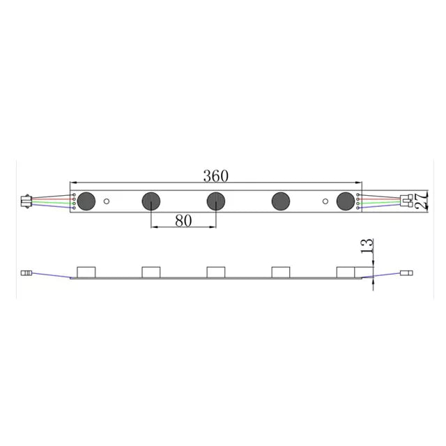 RGB Edge Lit Led Module 24V