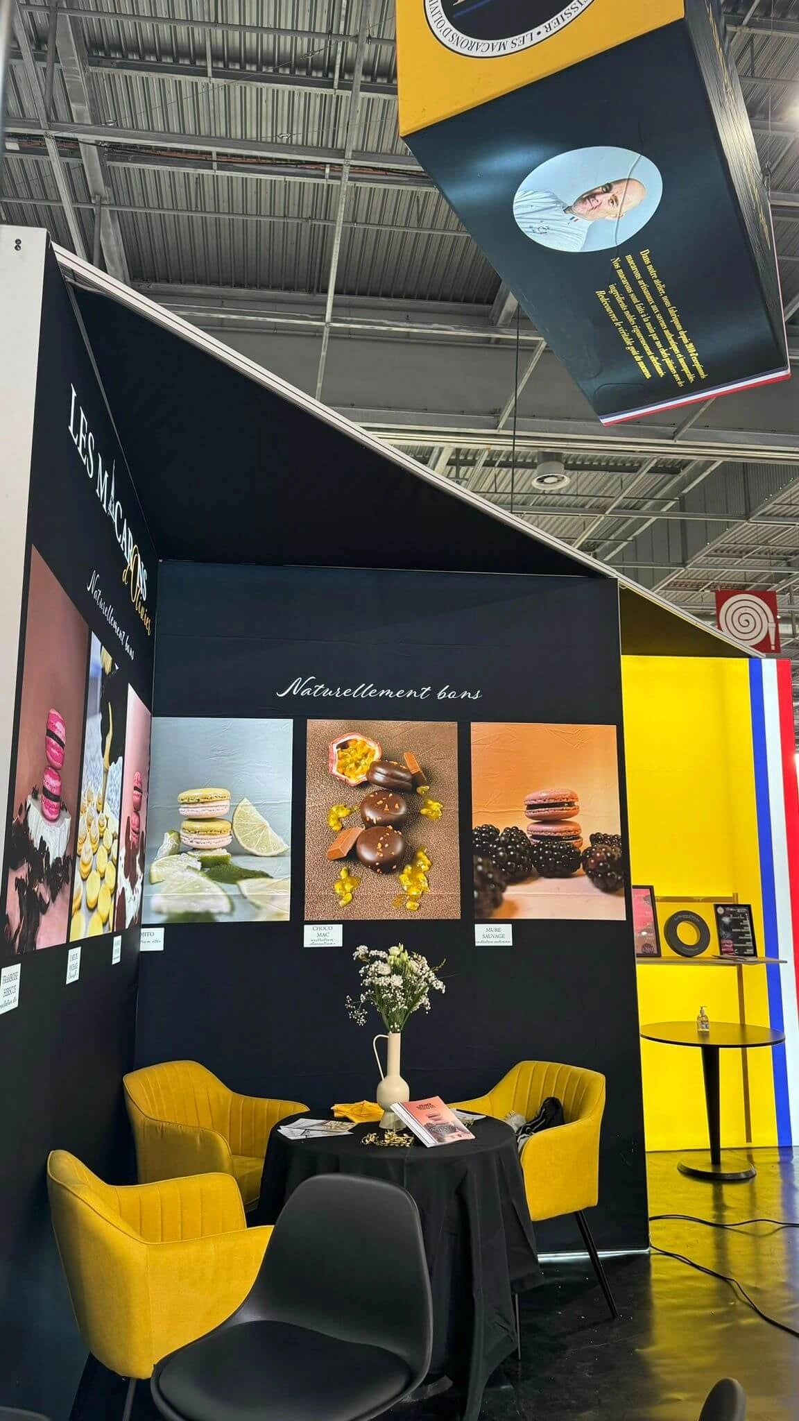 Backlit Hanging Banner Rectangular Structure For SIAL Paris Food Show