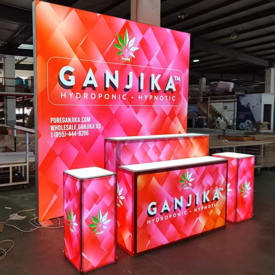 Inline Type Exhibition Booth Solutions for Trade Show Booths