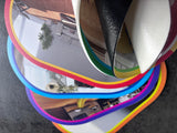 Samples of No Glue PVC Flooring with Different Graphics