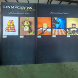 Backlit Hanging Banner Rectangular Structure For SIAL Paris Food Show