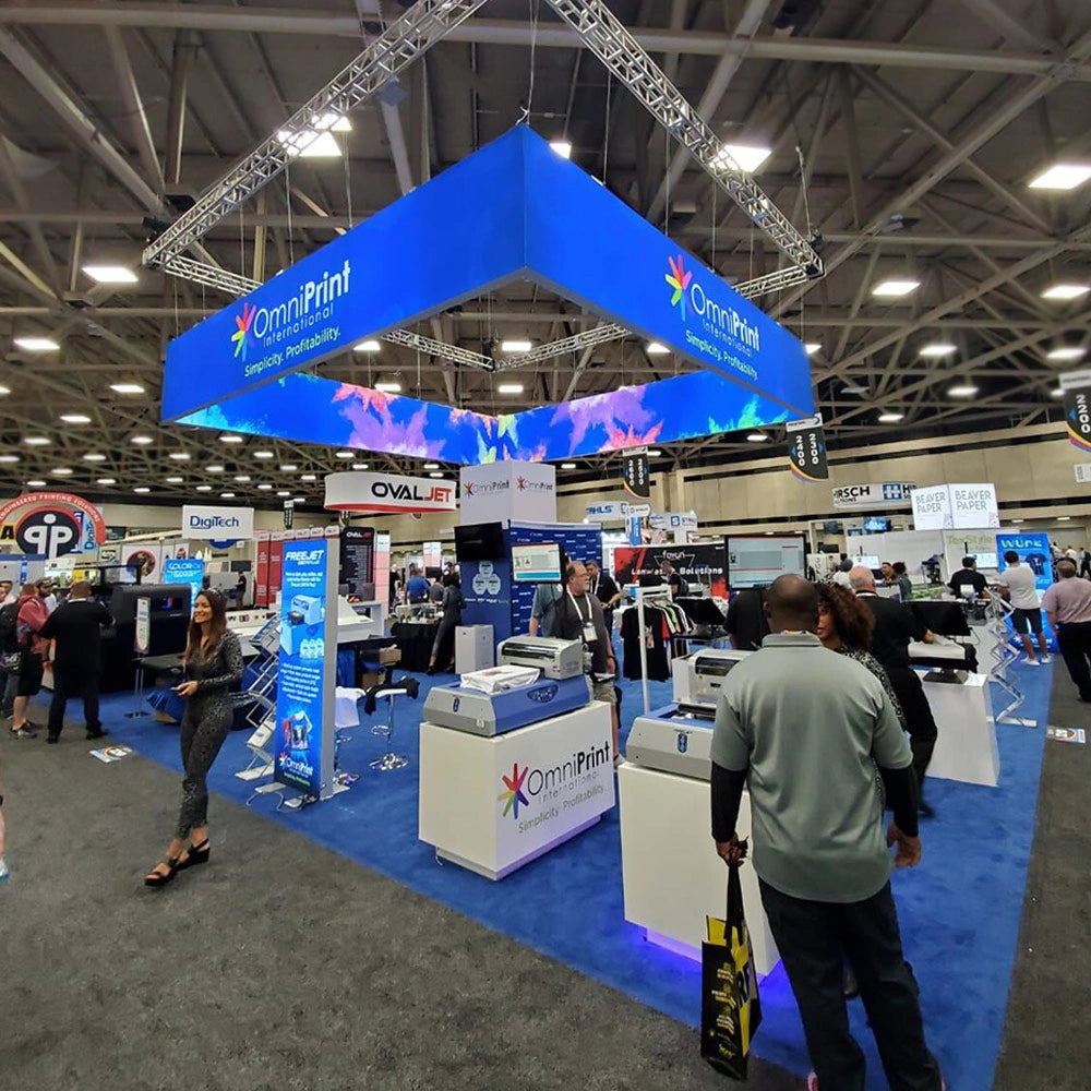 Backlit & Non-backlit Hanging Signs For Printing United Expo Orlando