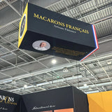 Backlit Hanging Banner Rectangular Structure For SIAL Paris Food Show