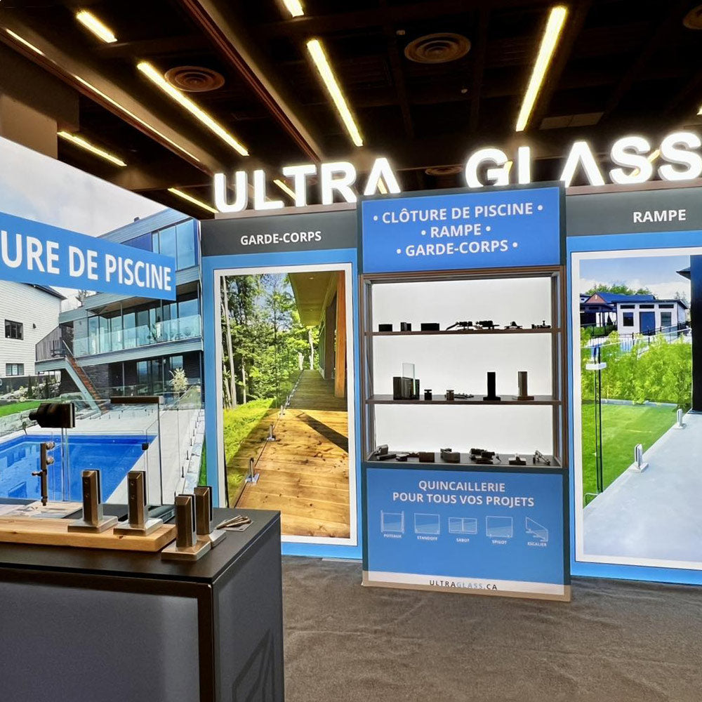 10x20ft Trade Show Exhibit Booths with Storage and Showcase