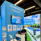 10x20ft Trade Show Exhibit Booths with Storage and Showcase