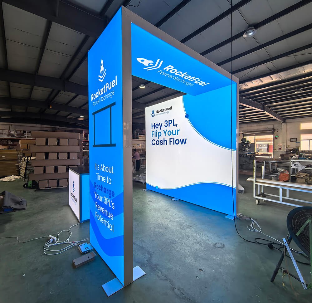 Custom 10 x 10ft Trade Exhibit Booth