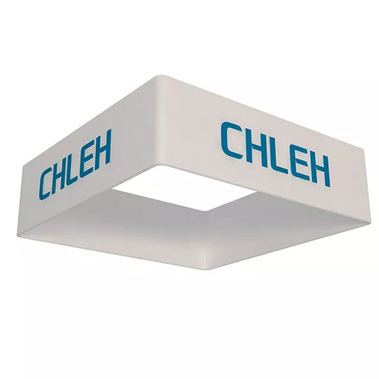 Square Type Hanging Sign and Ceiling Banners For Trade Show Exhibit