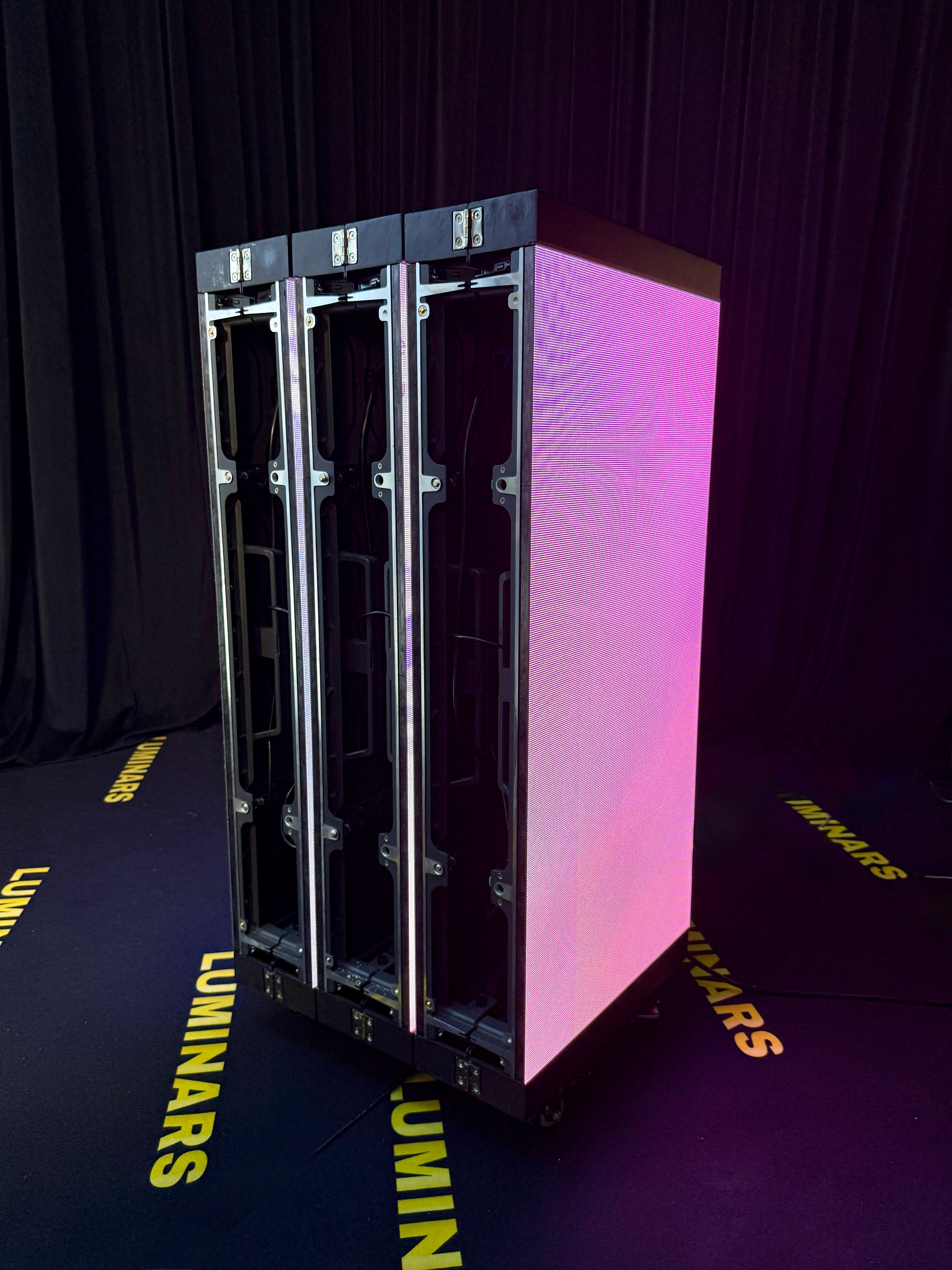 Folding Portable LED Video Counter for Trade Shows & Conferences