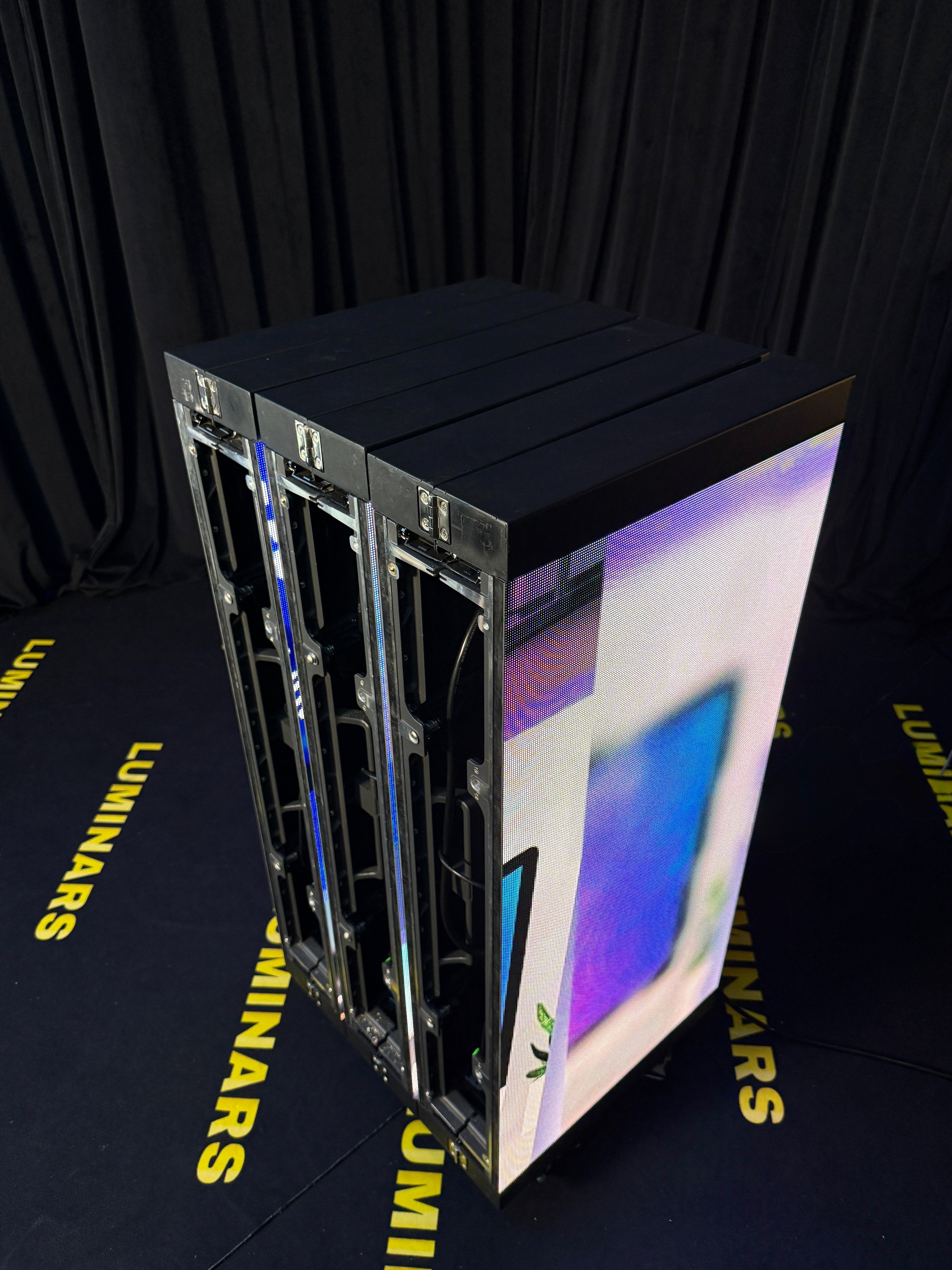 Folding Portable LED Video Counter for Trade Shows & Conferences