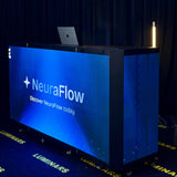 Folding Portable LED Video Counter for Trade Shows & Conferences