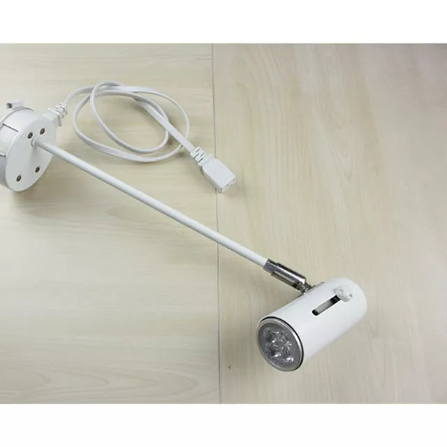 White Long Arm Led Spot Light for Exhibition