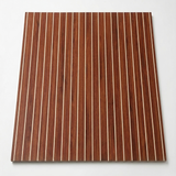 Wooden Grain No Glue PVC Flooring trade show use on a white background