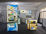 10×10 Portable Backlit Booth with Arch, Shelves & Hooks