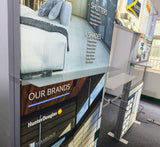 10×10 Portable Backlit Booth with Arch, Shelves & Hooks