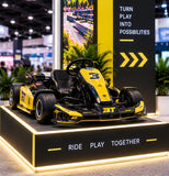Karting Display on Illuminated Platform for CES 2027