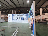 10x20 L type trade show booth