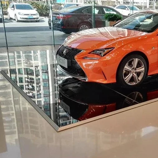 Car Show Shop Use Glass Exhibition Flooring 3m*6m