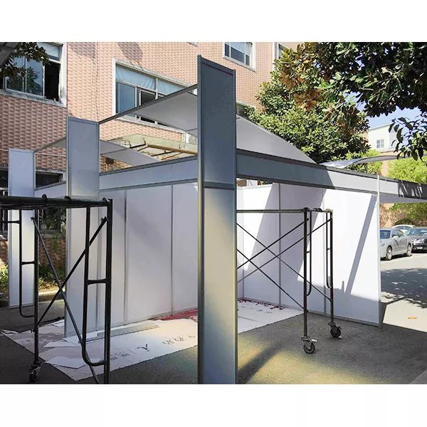 Custom Design Modular Shell Scheme Booths for Middle East
