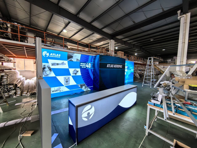 10x20 L Shape, Atlas Aerospace