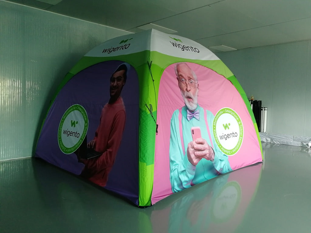 Custom Inflatable Trade Show Display In Exhibit