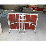 School Use Aluminium Portable Folding Stage on Wheels for Sale