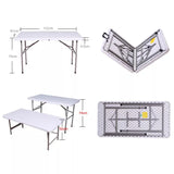 Exhibition use Plastic Folding Table