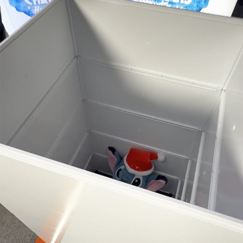 Portable Modular Trade Show Display Pedestal with Storage Space Design